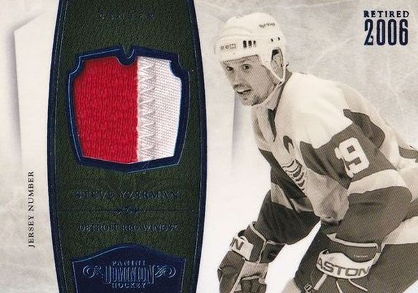 patch karta STEVE YZERMAN 10-11 Dominion Number Prime /25